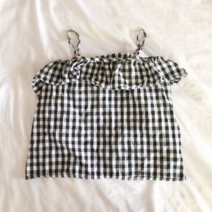 Gingham top
